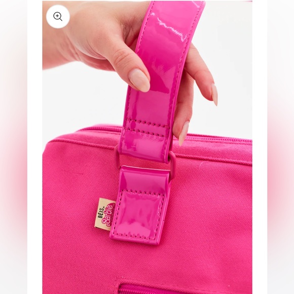 NWT BEIS THE MINI WEEKENDER IN BARBIE PINK - Picture 14 of 17